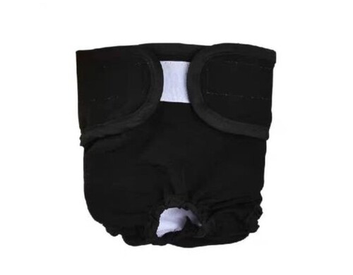 ЗооНяня подгузник для кобелей, черный, размер 23х33, S домашнее содержание s Россия 1 уп. х 1 шт. х 0.033 кг