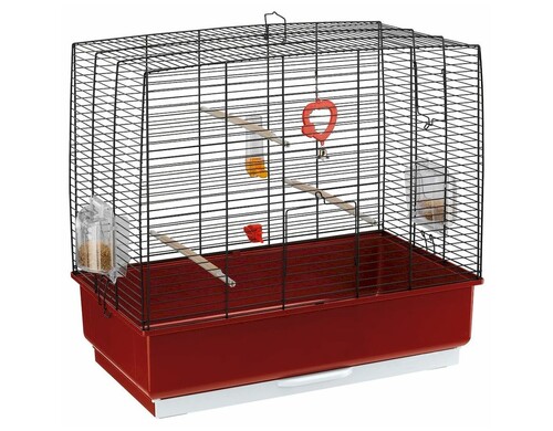 Ferplast Piano 4 клетка для птиц, черная - 60x32,5xh57,5 см Словакия 1 уп. х 1 шт. х 3.502 кг