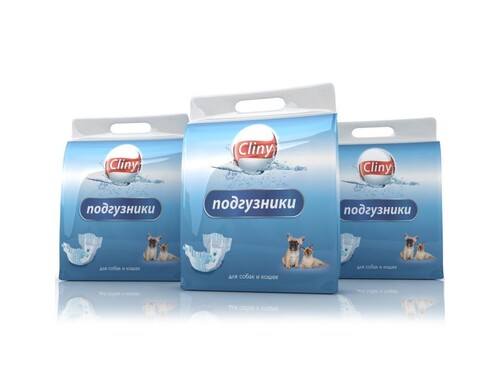 Cliny подгузники 8-16 кг размер L - 8 шт для всех возрастов Россия 1 уп. х 1 шт. х 1.728 кг