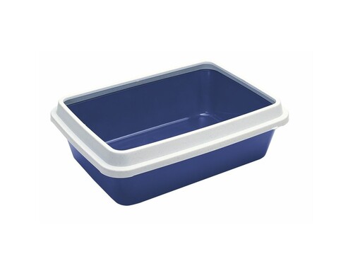 Ferplast открытый туалет Dodo для кошек со съемным пластиковым бортом, цвет в ассортименте для всех возрастов Италия 1 уп. х 1 шт. х 0.431 кг