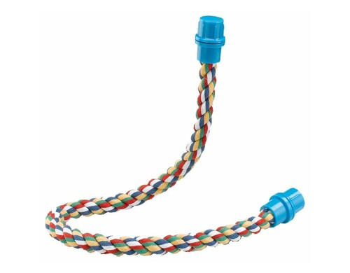 Ferplast PA 4114 Cord-Perch Medium жердочка для попугаев, гибкая, из хлопка - M, Ø1,8x66 см Китай 1 уп. х 1 шт. х 0.185 кг