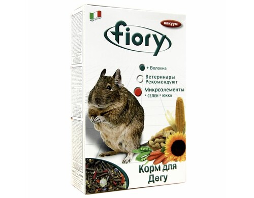Fiory корм для дегу Deggy 800 г повседневный для взрослых Импортный корм 1 уп. х 1 шт. х 0.925 кг