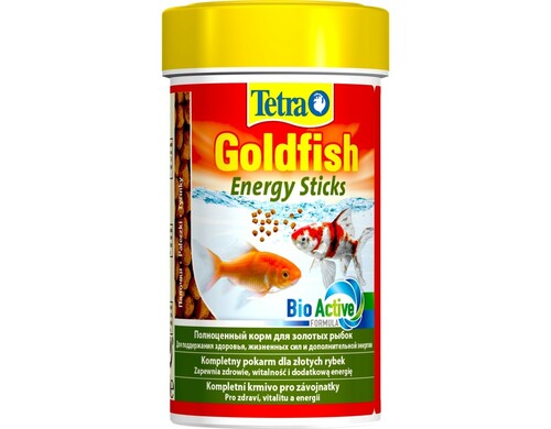 Корм Tetra Goldfish Energy Sticks энергетический для золотых рыб в палочках - 100 мл повседневный Импортный корм 1 уп. х 1 шт. х 0.034 кг