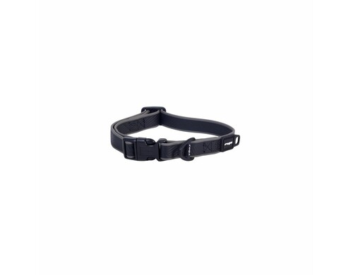 Rogz Amphibian Halsband ошейник для собак средних пород, размер М (обхват шеи 26-40 см), на вес 12-22 кг, цвет черный для всех возрастов породы среднего размера ЮАР 1 уп. х 1 шт. х 0.04 кг