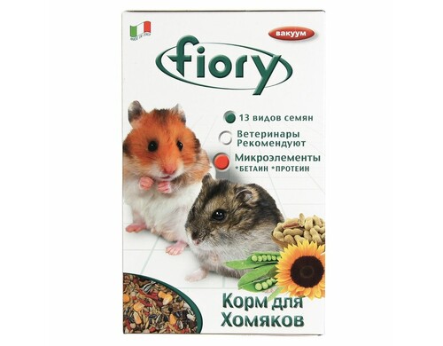 Fiory корм для хомяков Criceti повседневный для взрослых Импортный корм 1 уп. х 1 шт. х 0.975 кг