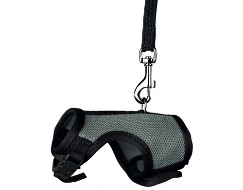 Trixie Шлейка-жилетка для кролика, полиэстер/нейлон 14 - 20 см супер премиум Китай 1 уп. х 1 шт. х 0.104 кг