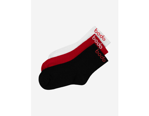 Комплект детских высоких носков (3пары) bodo, Черный