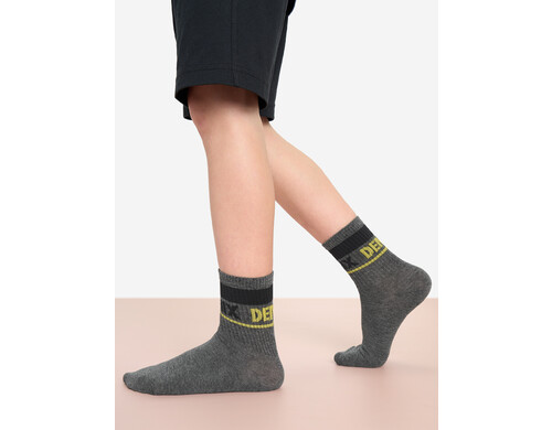 Носки для мальчиков Demix, 3 пары, Серый