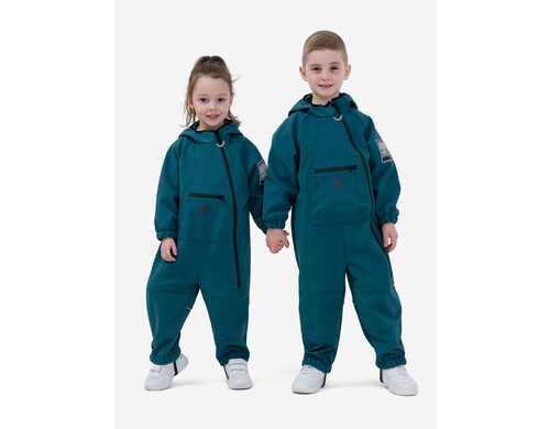 Детский комбинезон демисезонный Sherysheff В21126 Атлантик, Зеленый