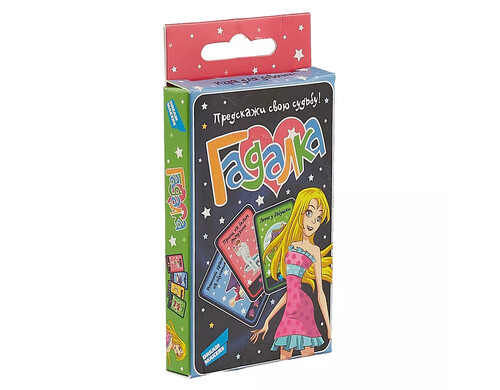 Игра настольная детская, DREAM MAKERS-BOARD GAMES, Гадалка. Cards