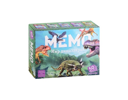 Настольная игра &quot;Мир динозавров. Мемо&quot;
