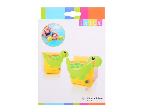 Нарукавники для плавания 23x20 см Динозавр INTEX. Арт. 56664NP