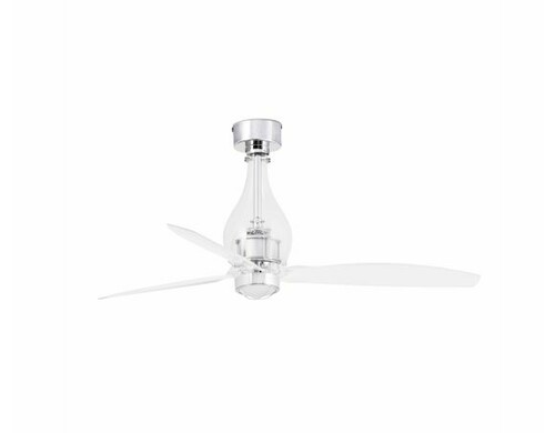 Потолочный вентилятор Mini Eterfan LED прозрачный