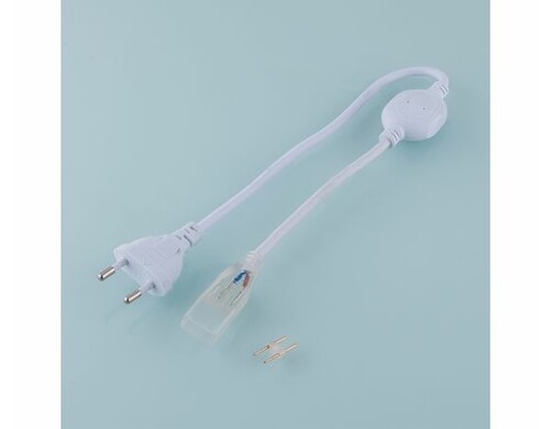 Сетевой шнур для одностороннего светодиодного гибкого неона 220V 2835 SSH-1