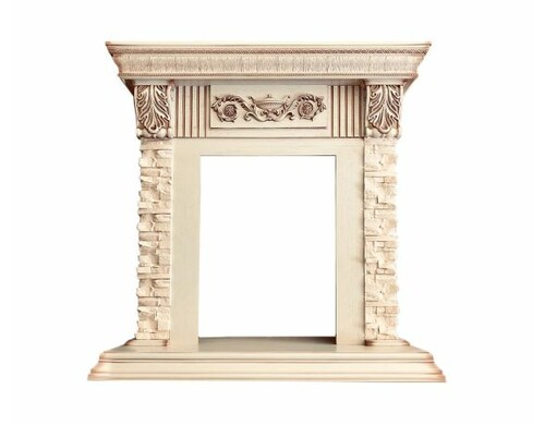 Портал Luxemburg (каменный) - Сланец/Cлоновая кость с патиной