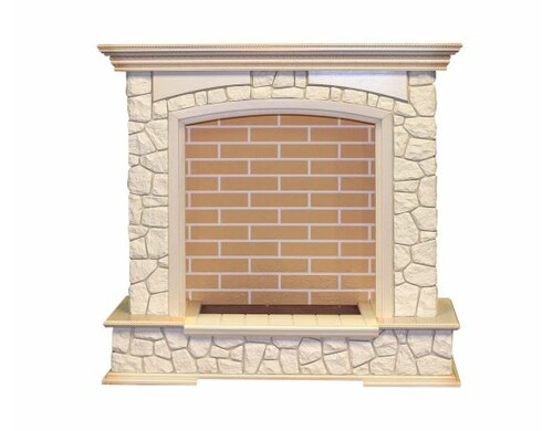 Портал Preston - Слоновая кость с патиной / Кирпич