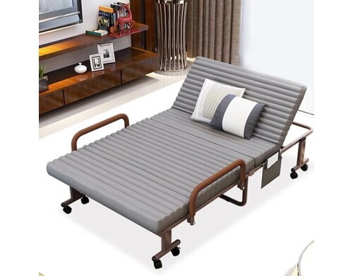 Кровать складная Shengqi, серый