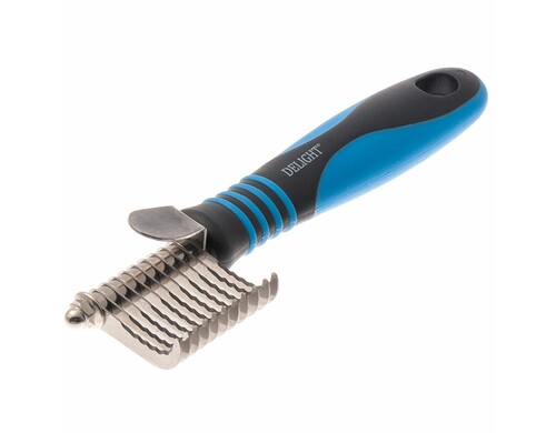 Колтунорез DeLIGHT боковой &quot;мини&quot; 11 лезвий загнут 4308211N /12/