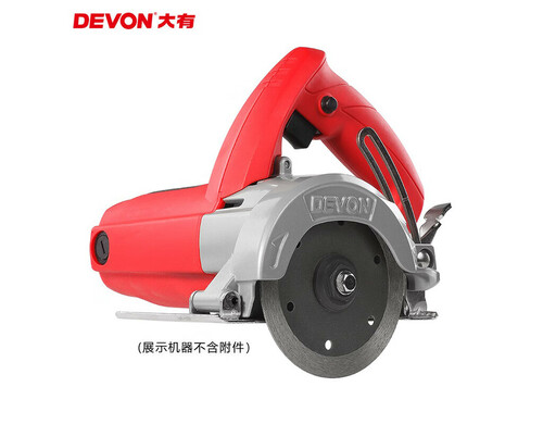 Станок для резки камня Dayou, 110 мм, мраморный станок, 1400 Вт, портативный долбежный станок для камня и дерева двойного назначения, 6112, без пильного полотна Devon