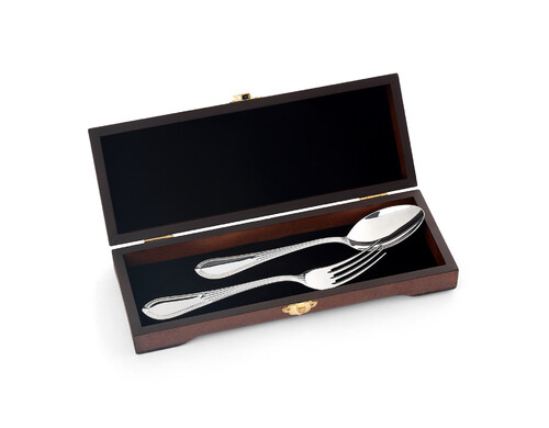 Серебряный столовый набор (2 предмета)