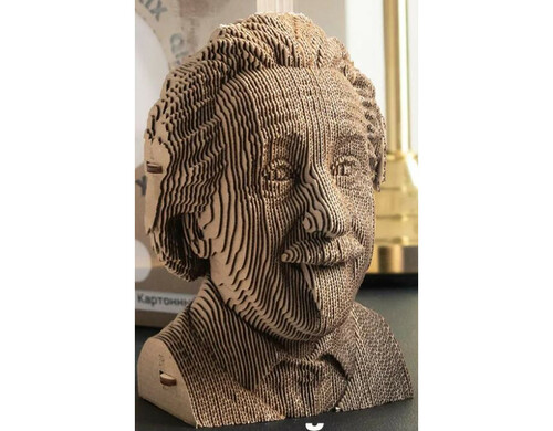 Конструкторы Qbrix картонный 3D Эйнштейн