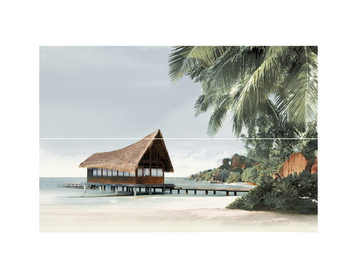 Панно Alma Ceramica из 2 плиток Ailand 40x60 см ALD3