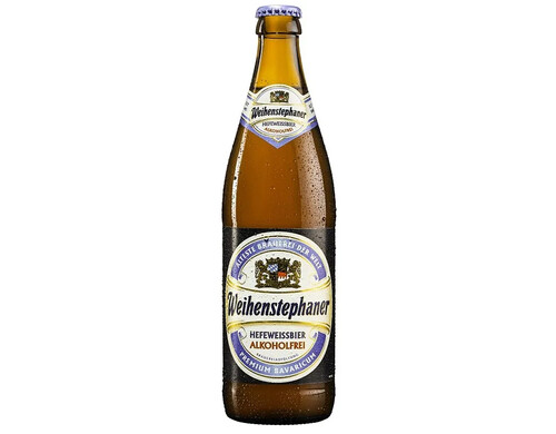 Пиво Weihenstephan HefeWeissbier светлое нефильтрованное безалкогольное 0,5 л