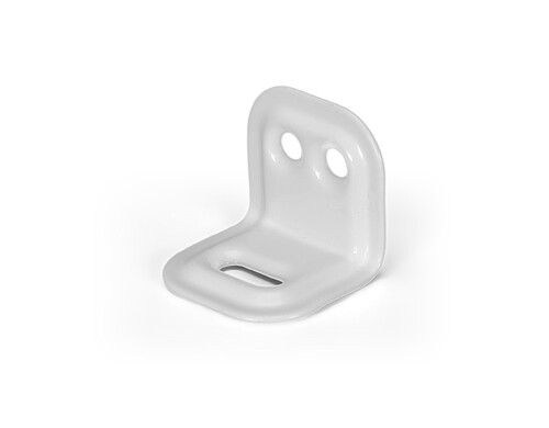 Уголок мебельный регулируемый Vormann 25х25х30х1мм белый