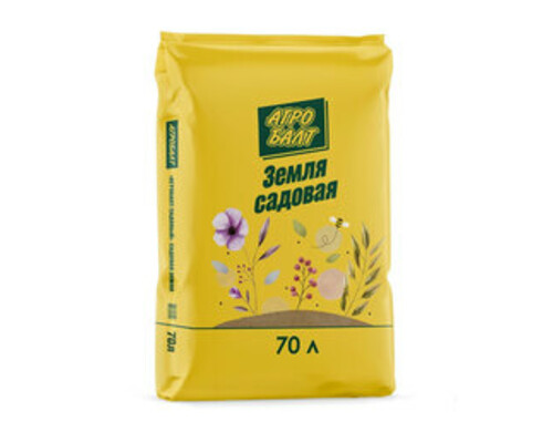 Грунт садовая земля 70 л Агробалт