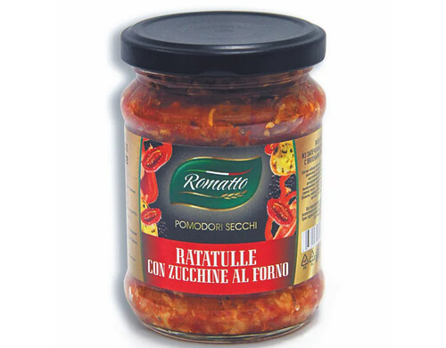 Рататуй Romatto из запеченных кабачков с вялеными томатами 250 г