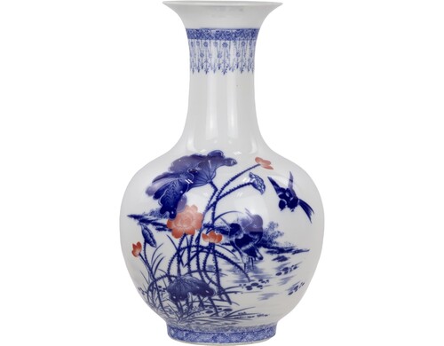 Ваза Glasar 25x25x44см