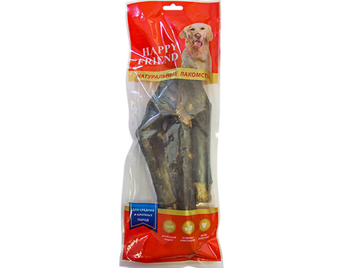 Лакомство для собак Happy Friend Ноги бараньи 300 г