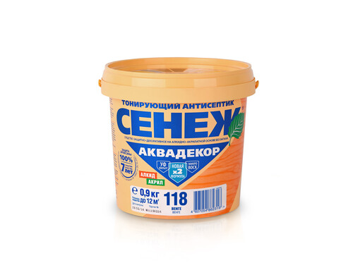 Антисептик Сенеж Аквадекор Х2 Венге 0,9 кг