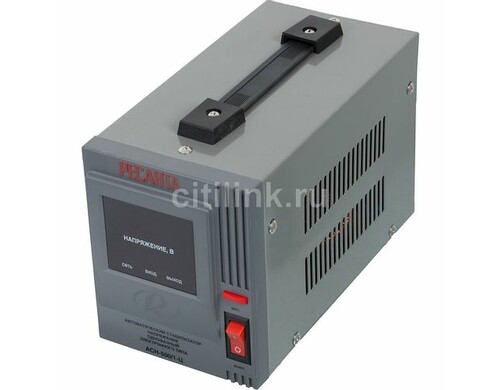 Стабилизатор напряжения Ресанта АСН-500/1-Ц, 0.5кВт серый [63/6/1]