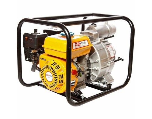 Мотопомпа бензиновая REDVERG RD-DWP80L, для грязной воды, 750л/мин