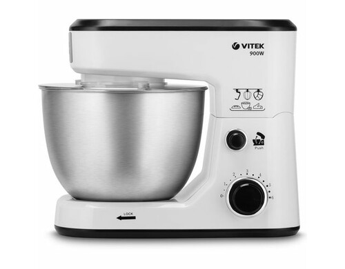 Кухонная машина Vitek VT-1438, белый / черный