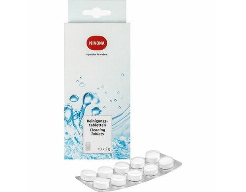 Очищающие таблетки Nivona NIRT 701, для кофемашин, 10 шт, белый