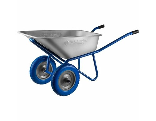 Тачка садовая для транспортировки грузов Зубр Профессионал ПТ-300 [39911_z01]