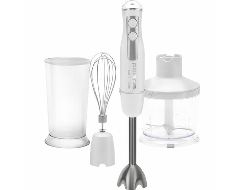 Блендер Polaris PHB 1385, погружной, белый