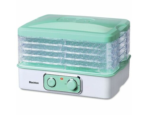 Сушилка для овощей и фруктов BLACKTON Bt FD1111, белый/зеленый, 5 поддонов