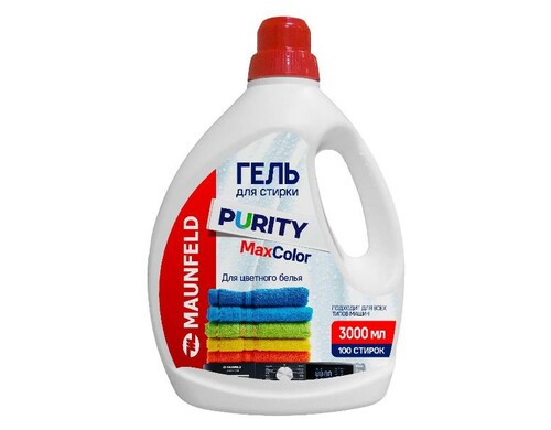Гель для стирки Maunfeld Purity Max color 3л