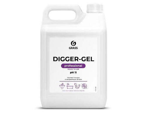 Чистящее средство для ванной команты Grass DIGGER-GEL 125206