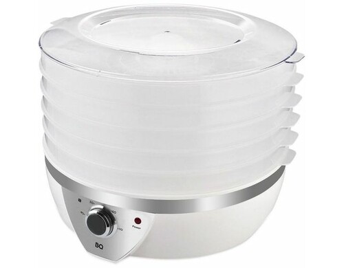 Сушилка для овощей и фруктов BQ FD1002, белый, 5 поддонов