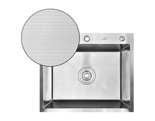 Мойка кухонная Wisent W36050D-S/W405A