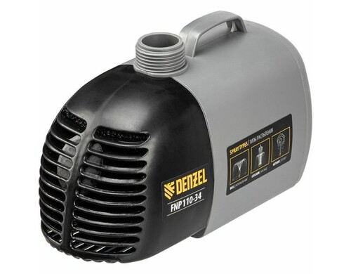 Садовый насос DENZEL FNP110-34, фонтанный [99032]