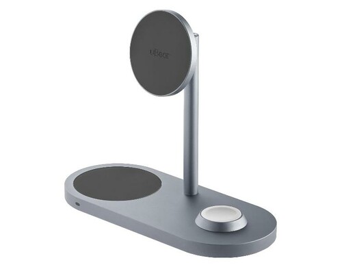 Беспроводное зарядное устройство uBear Stage Pro Galaxy Watch серый