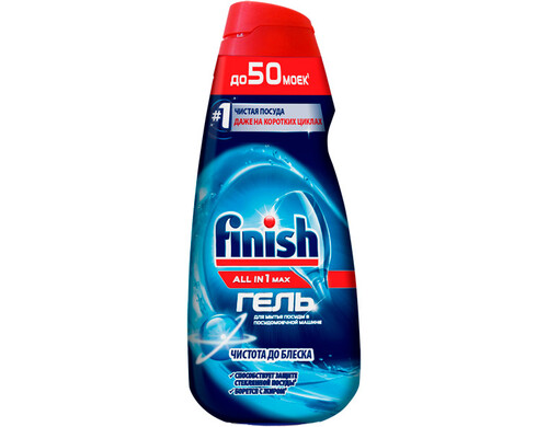 Гель для посудомоечной машины Finish Чистота до блеска 1000 мл
