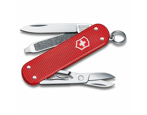 Складной нож Victorinox Classic SD Alox Sweet Berry, функций: 5, 58мм, коробка подарочная [0.6221.201g]