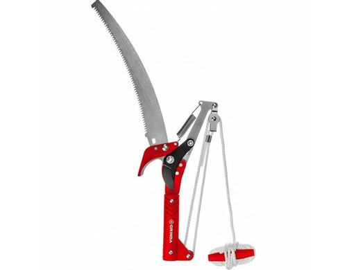 Сучкорез плоскостной Grinda H-300 средний серый/красный (40242_Z02)