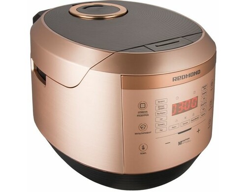 Мультиварка РЕДМОНД RMC-450, 860Вт, бронзовый